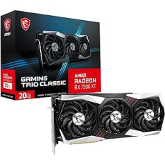 MSI Gaming Radeon RX 7900 XT Gaming Trio Classic 20G 320-bit HDMI/DP Torx Fan 4 AMD RDNA 3 grafikas karte (RX 7900 XT Gaming Trio Classic 20G)