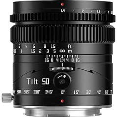 TTTartisan 50 mm f1.4 slīpais objektīvs pilna kadra manuālā portreta liela apertūra saderīga ar Leica/Sigma L Mount FP FPL T TL TL2 CL SL S1 S1M S1R S1RM S1H S1K S5 S5K S5C