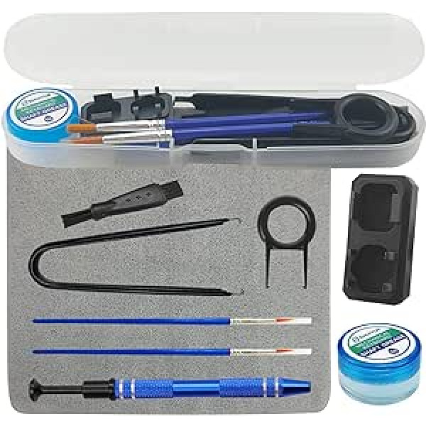 Keyboard Lubricant Kit Mechanical Keyboard Shaft Lubricant Kit Switch Opener Kit with 5g Grease and Other Tools for Kailh/Cherry Mechanical Keyboard (10)