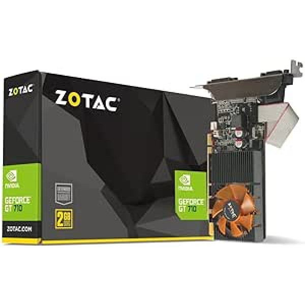 ZOTAC GeForce GT 710 planšetdators NVIDIA 2 GB GDDR3