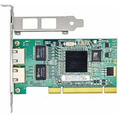 Jeirdus PCI-Netzwerkkarte, 1000 m, RJ45 NIC galddators-Ethernet-adapteris 82546-T2 tīkla karte