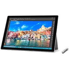 Microsoft Surface Pro 4 — Core i5, 8 GB RAM, 256 GB SSD (mit Stift) (Generalüberholt), Schwarz