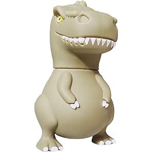 Ulticool - Dinosaur Reptile T-rex 128 GB USB 3.0 High Speed Stick - Original Design Flash Pen Drive Memory Stick - Dino Green White