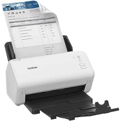Brother ADS-4100, Flexible USB Document Scanner, Duplex Scan, Quick Buttons