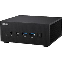 ASUS ExpertCenter PN64-BB7004MDE1 Barebone Mini PC Intel Core i7-13700H procesors ar integrētu Intel Iris Xe Graphics WiFi 6E Bluetooth 5.2 ar audio mikroshēmu bez operētājsistēmas melns