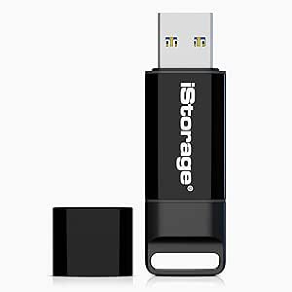 iStorage datAshur BT 16 GB, Encrypted Secure Flash Drive, Unlock via Smartphone Using Bluetooth, FIPS 140-2 Level 3 Certified, Remote Management Ready, IS-FL-DBT-256-16