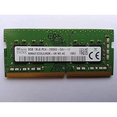 SK Hynix 8GB 2666MHz HMA81GS6JJR8N-VK Sodimm atmiņas modulis