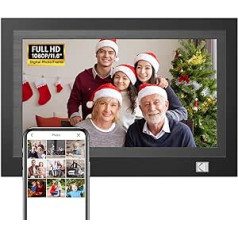 WiFi digitālais attēlu rāmis, HD 1920 x 1080 KODAK Touch elektroniskais attēlu rāmis, 11,6 collas, inteliģents elektroniskais attēlu rāmis ar 32 GB atmiņu