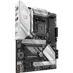 ASUS ROG STRIX B550-A Gaming Motherboard Socket AMD Ryzen AM4 (ATX, 2x M.2, SATA 6Gbit/s, USB 3.2 Gen 2, PCIe 4.0, Aura Sync)