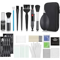 Zacro 18 in 1 Camera Cleaning Kit, Bubble, Cleaning Pen, Cleaning Cloth, Brush, Etc for Digital Cameras, Computers, Mobile Phones