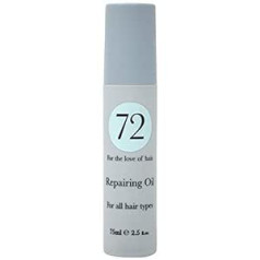 72 Hair - repair oil, cruelty-free and vegan hair oil, for radiant shine - 75ml