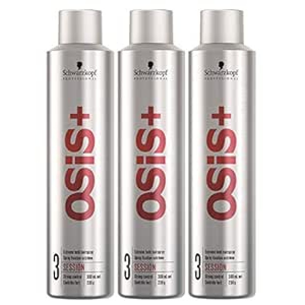 Schwarzkopf 3 sesiju matu laka 3 Osis Schwarzkopf Professional Extreme Hold 300 ml