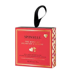 Spongellé Body Wash Infused Buffer — You Have My Heart On A String 85 g (1649) (BOXED)