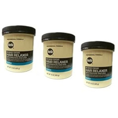 TCB No Base Cream Hair Relaxer Super 425 g (kopā — 1275 g) (3 iepakojumā)