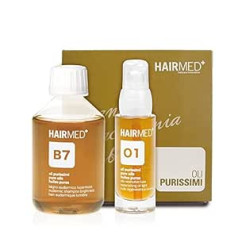 ‎Hairmed B7 O1 - Pack Crystal Clear Oils - Argan Oil, makadāmijas un jojobas eļļa