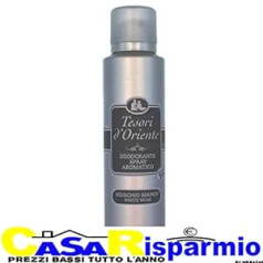 Tesori D'oriente aromātiskais dezodorants Spray Pussio Bianco 150 ml Iepakojumā 6