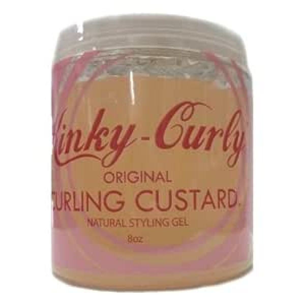 Kinky-Curly Kinky Curly Original Curling Custard Natural Styling Gel 8 oz - 236 ml