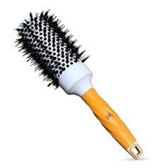 Gk Hair Global Keratin Thermal Extra Round Hair Brush 43mm - izmantojiet žāvēšanai ar fēnu Kuiļa sariņi Apaļa birste matu atšķetināšanai Apaļa birste cirtainiem matiem, taisnošanai un spīdumam - visiem matu tipiem