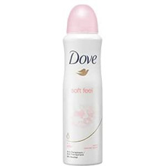 Dove 6 дезодорантов-спрей для женщин Dove «Soft Feel» — 48 часов / 0% спирта/антиперспиранта — 150 мл