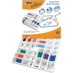 BIC Velleda Pack Filzstift Fasermalstifte Trocken abwischbar mehrfarbig