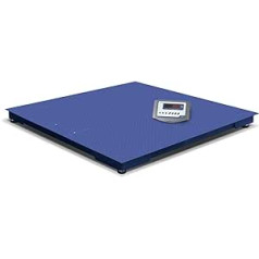 Accurex RX Tiger 88-600 Industrial Floor Scales 600 kg / 100 g / Weighing Platform 800 x 800 mm