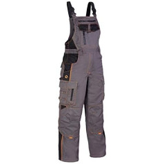 Ardo Work Dungarees drošības bikses pelēkas (VIS-LAT-GREY)