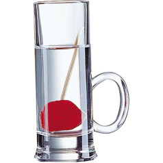 Arcoroc ISLANDE degvīna glāze ar rokturi, rūdīts stikls, 55 ml, komplektā 12 gab. - Hendi 72388