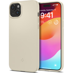 Spigen Aizsargmaciņš iPhone 15 Plus Thin Fit, bēšs