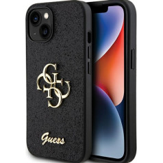 Guess Fixed Glitter Big 4G Case for Apple iPhone 15