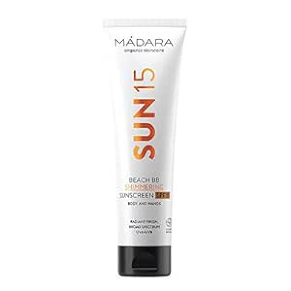 Mádara Sun15 Beach BB Мерцающее солнцезащитное средство SPF15 Madara Cosmetics