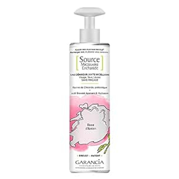 Garancia Source Micellaire Enchanté micelārais tīrīšanas ūdens Rose d'Antan, 400 ml