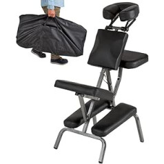 Tectake masāžas krēsls, tetovēšanas krēsls + pārnēsāšanas soma - dažādas krāsas 401183