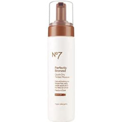 NO7 Boots Perfectly Bronzed Self Tan Quick Dry Tonted Losjons Vidējs/tumšs 200 ml no No7