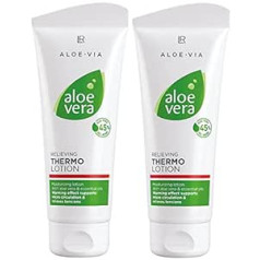 L R R LR Aloe Via Aloe Vera Relaxing Thermolotion 2 x 100 ml