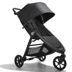 Baby Jogger City Mini GT2 All-Terrain Pushchair | Lightweight Foldable Pushchair | Opulent Black
