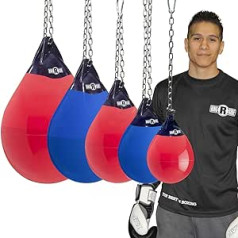 Ringside Water Heavy Bag Cunami Water Bag — sarkans, 12 lbs