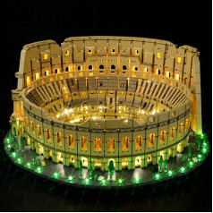 BRIKSMAX LED apgaismojuma komplekts Lego Creator Expert Colosseum - saderīgs ar Lego 10276 celtniecības bloku modeli - Bez Lego komplekta