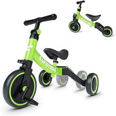 Besrey 5 in 1 Children's Tricycle, Walking Aid for Children from 1 to 4 Years