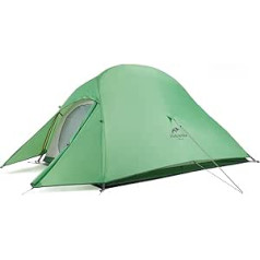 Naturehike Cloud-Up 2 uzlabota īpaši viegla telts divvietīga 2 vietīga telts 3-4 sezonai kempinga pārgājieniem