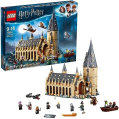 LEGO Harija Potera 75954 Cūkkārpas Lielās zāles celtniecības komplekts (878 gabali)