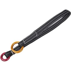 Alomejor 120 cm Climbing Lanyard Fall Protection Loop Sling Rope Gear for Tree Safety Equipment Harness Lanyard