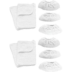 2 x Kärcher terry cloth set for steam cleaners, 5 pieces