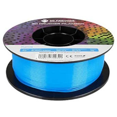 3D FREUNDE Premium PLA Filament 1.75 mm, 1 kg Spool | EU Manufacture | Optimised for 3D Printers | Improved Strength | Biodegradable | Precision ±0.02 mm | Easy Printing - Turquoise