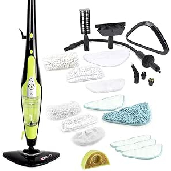 H2O HD PRO Steam Cleaner & Steam Mop - Kills 99.9% of Bacteria without Cleaning Chemicals (H20 HD Steam Mop & Steam Cleaner)