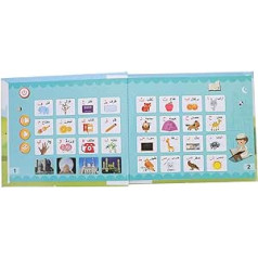 Abaodam arābu mācīšanās bērnu grāmata bērnu lietas grāmata elektroniskā grāmata rotaļlieta arābu lasāmgrāmatas bērniem arābu burtu grāmatas bērniem inteliģenta audio grāmata lasīšanas pildspalva lasāmviela