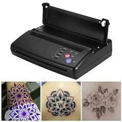 2 Type Tattoo Transfer Copier, Professional A5 A4 Tattoo Transfer Machine Thermal Stencil Paper Printing Machine for Tattoo Printer Machine Tattoo Transfer Paper (EU)
