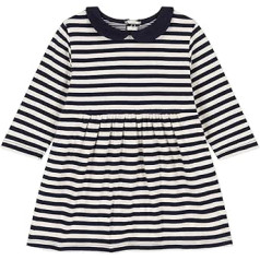 Petit Bateau meiteņu kleita ar garām piedurknēm