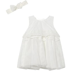 NAME IT Baby Taufkleid mit Haarband