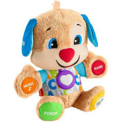 Fisher-Price FPM43 Smejies un mācies kucēns — zils vai rozā