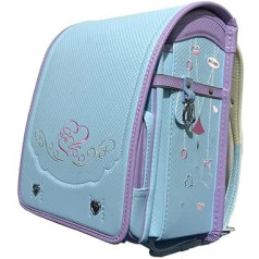 Schultasche, großer Rucksack aus PU-Leder, leicht, japanische Schultaschen für Jungen und Mädchen, Randoseru Ransel, Nr. 4, 35 x 26 x 19 cm
